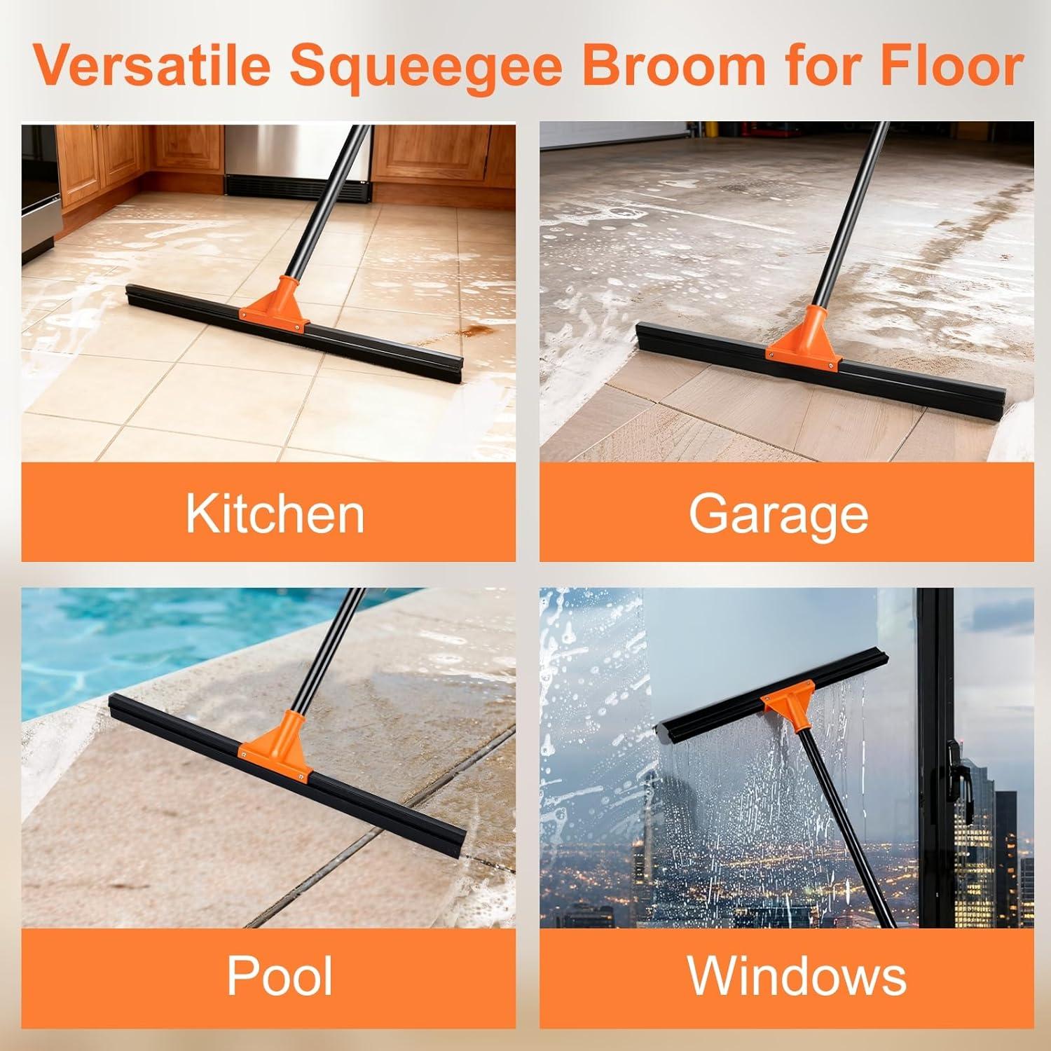 Raspador de Piso IERGOST 18" (45.72 cm) Goma Naranja