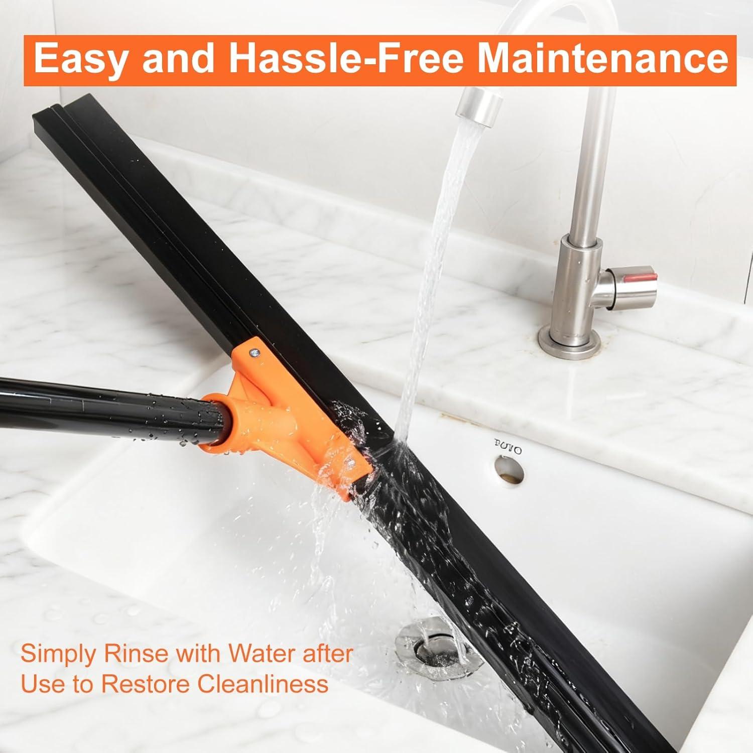 Raspador de Piso IERGOST 18" (45.72 cm) Goma Naranja