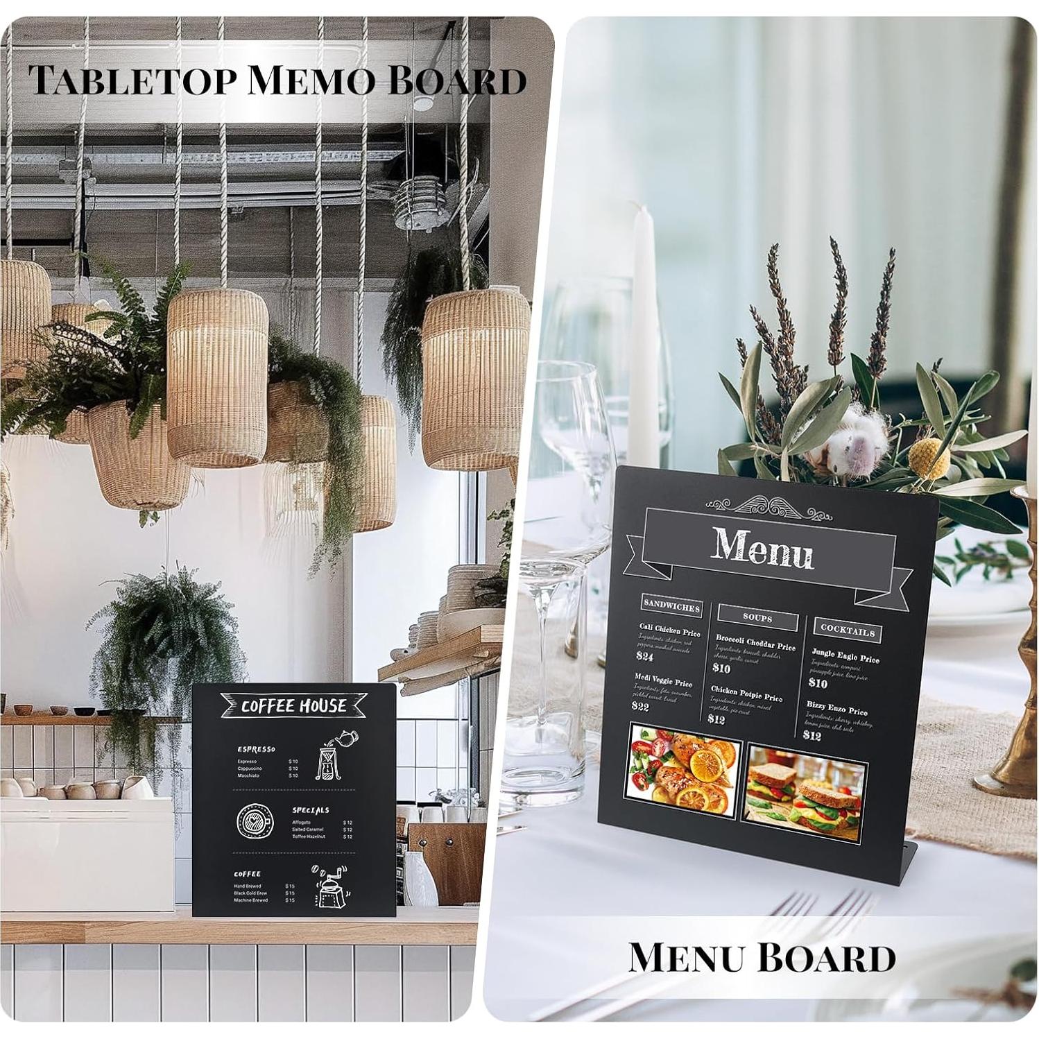 Paquete de 2 Tableros Magnéticos Huiyangteng 27.9x22.9 cm