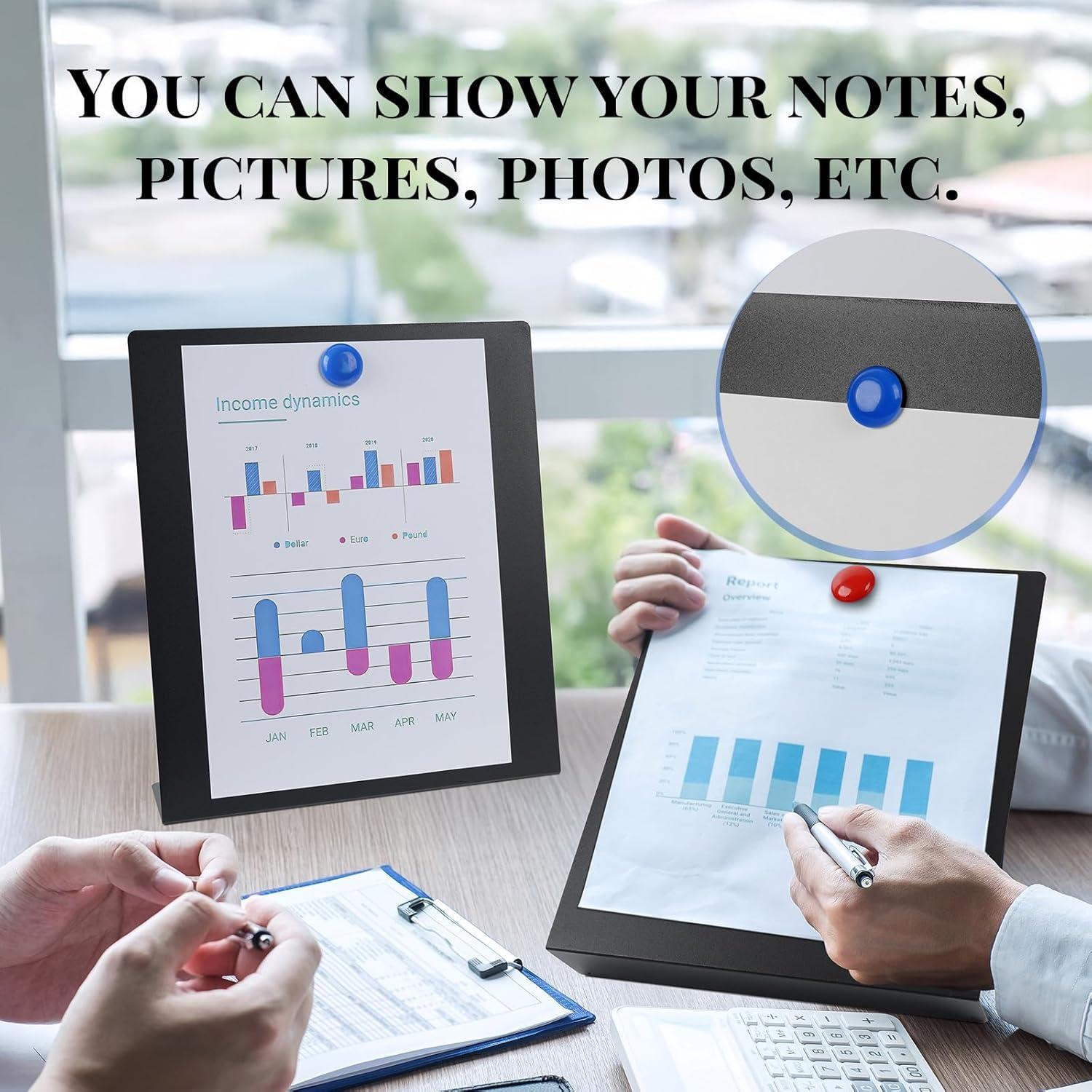 Paquete de 2 Tableros Magnéticos Huiyangteng 27.9x22.9 cm