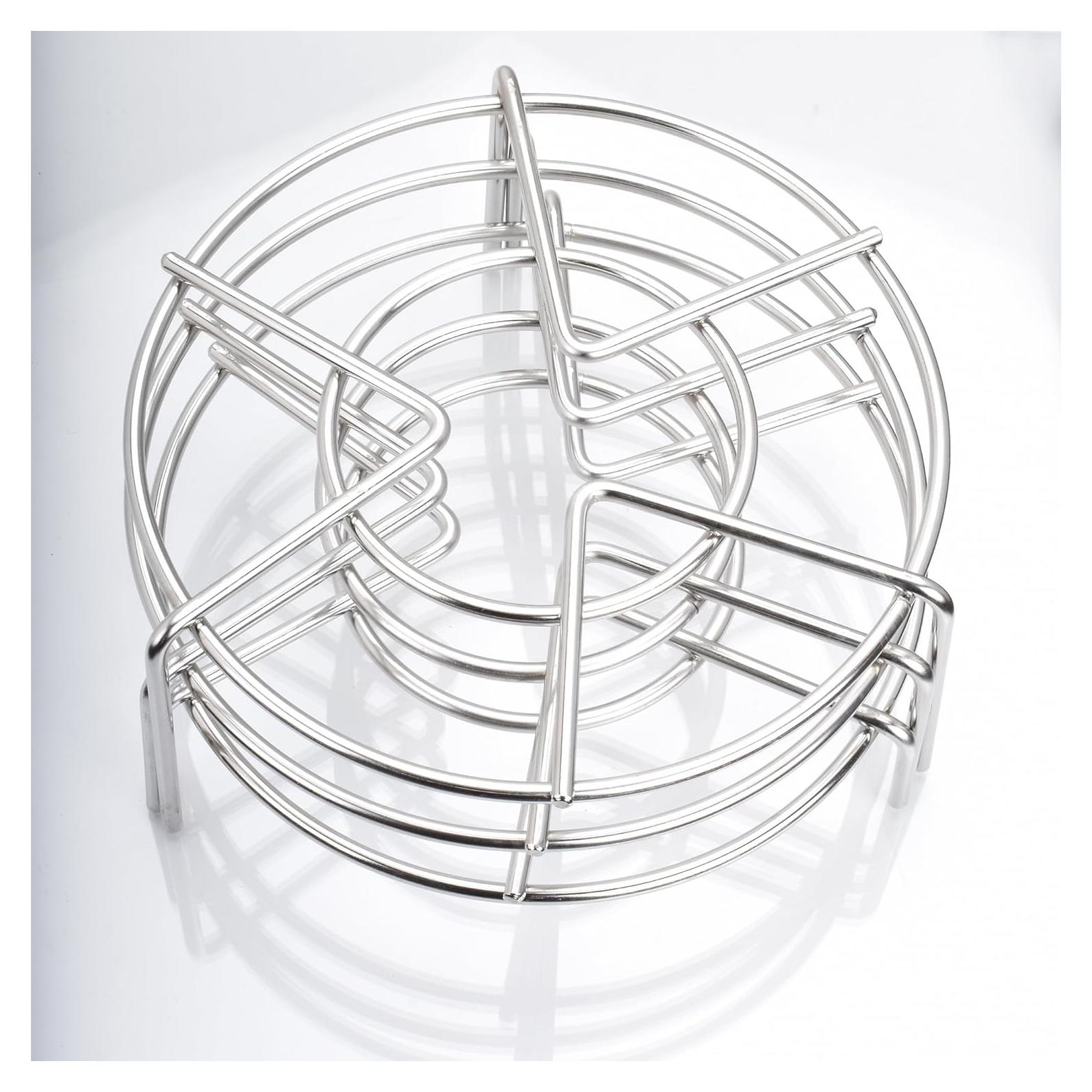 Rejilla de Vapor Alele Acero Inoxidable 6" (15.24 cm) 3 Piezas