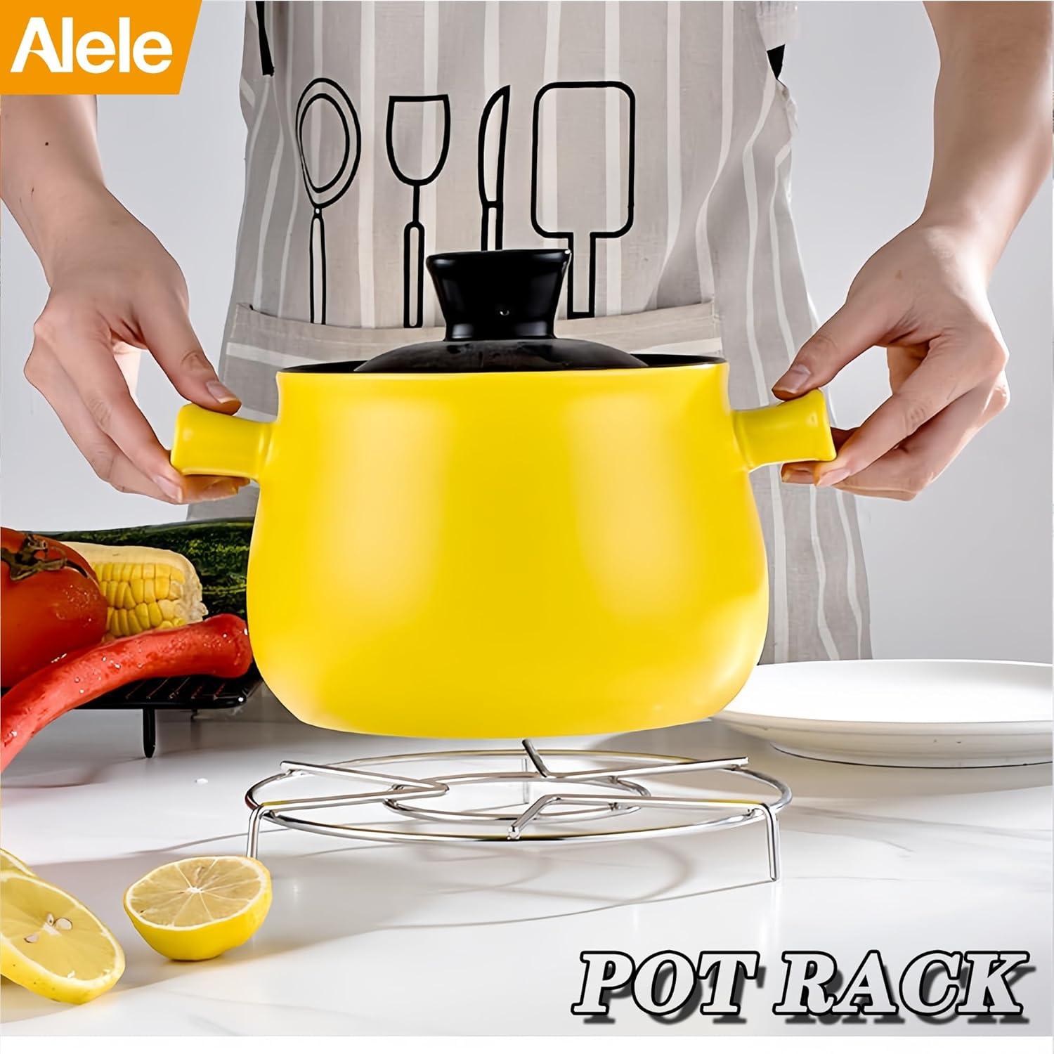 Rejilla de Vapor Alele Acero Inoxidable 6" (15.24 cm) 3 Piezas