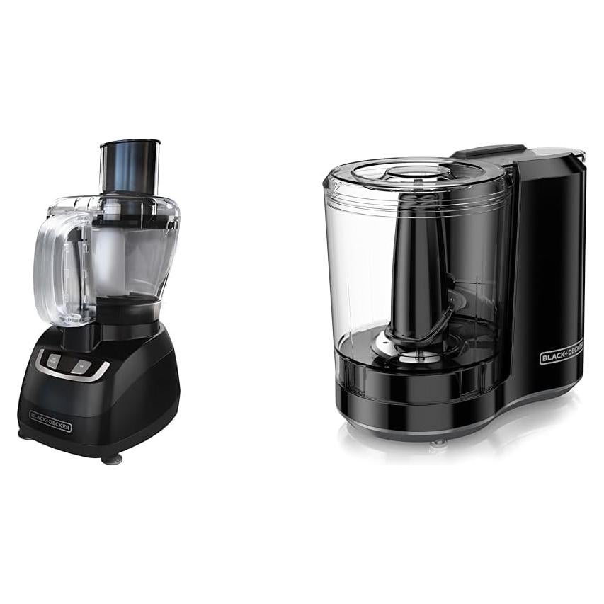 Procesador de Alimentos 8 Tazas y Picadora 3 Tazas BLACK+DECKER