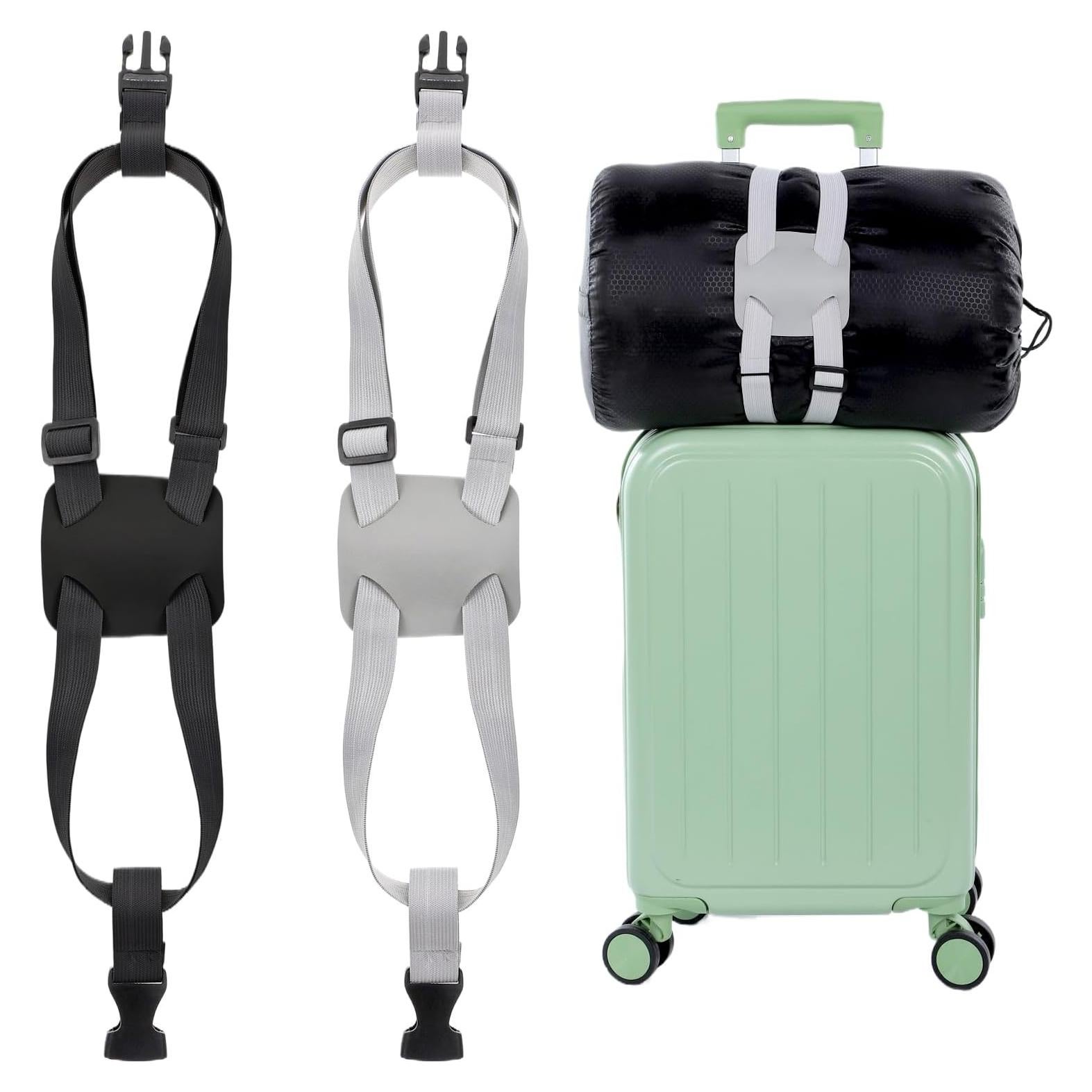 Paquete de 2 correas elásticas de equipaje Gsbnjuy 60 cm