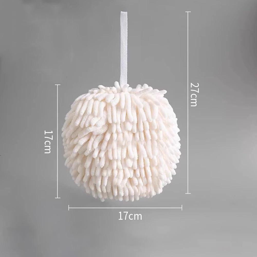 Set de 3 Toallas de Mano KATPOSIN Chenille Absorbentes