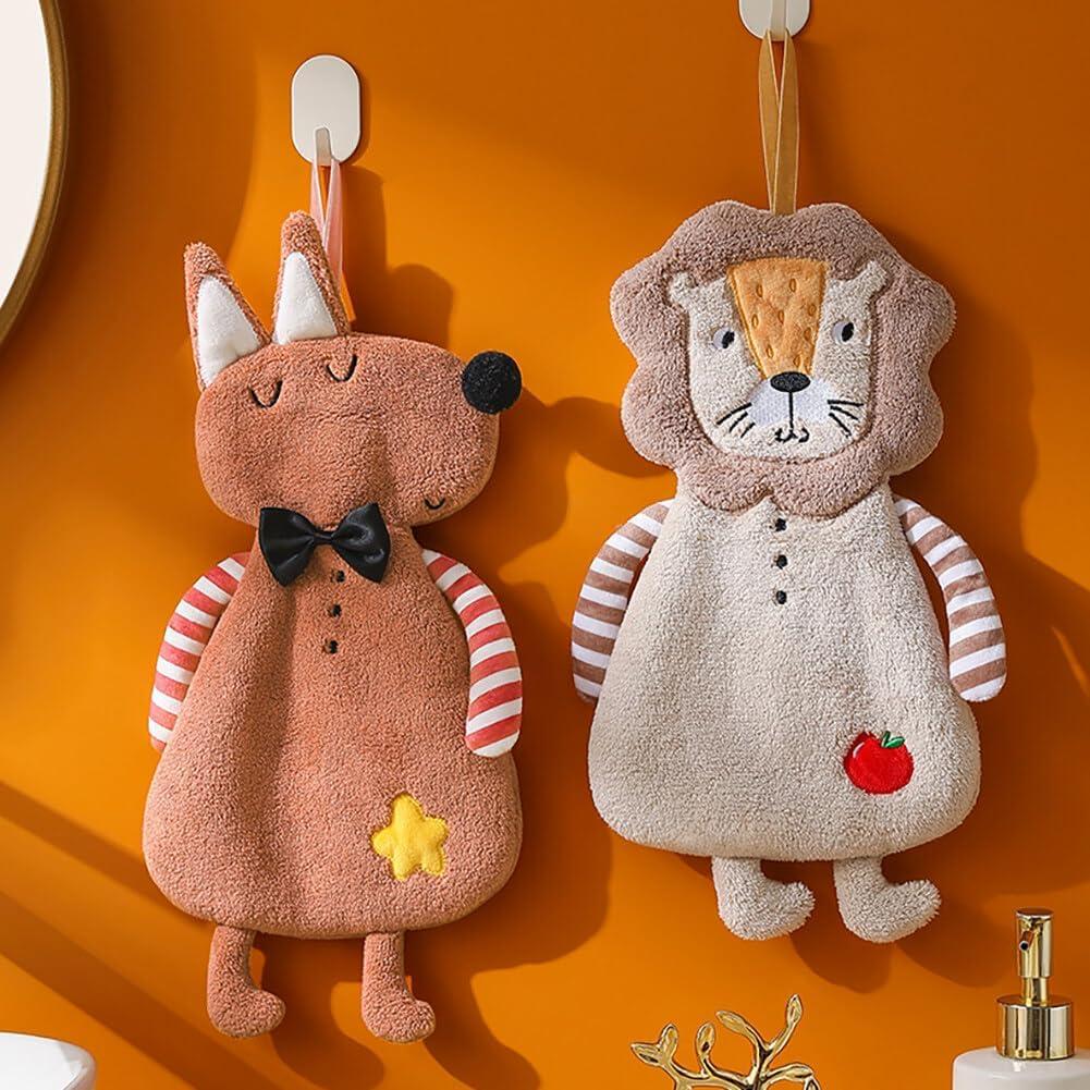 Toalla de Mano Animal Surakey Zorro 33x18cm Absorbente