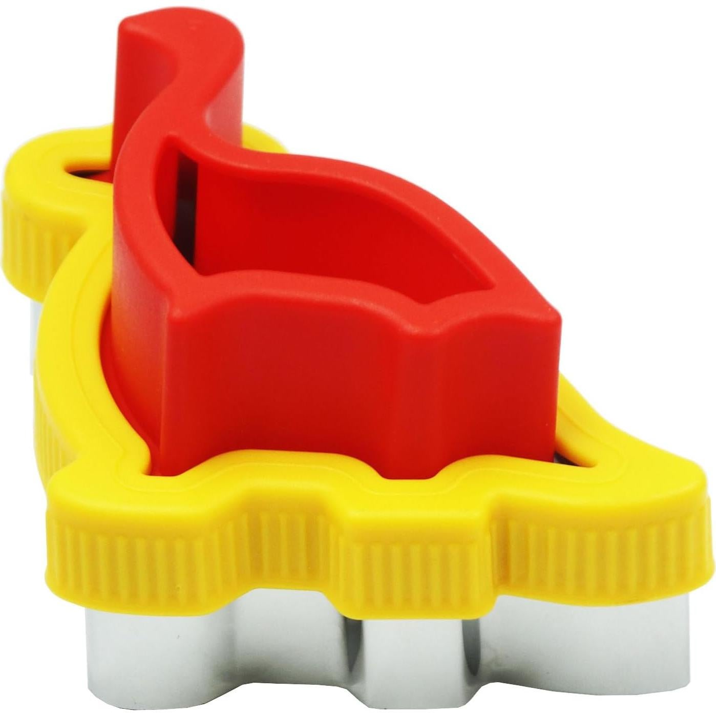 Juego de Cortadores y Selladores de Sándwich 4 PCS Acero Inoxidable