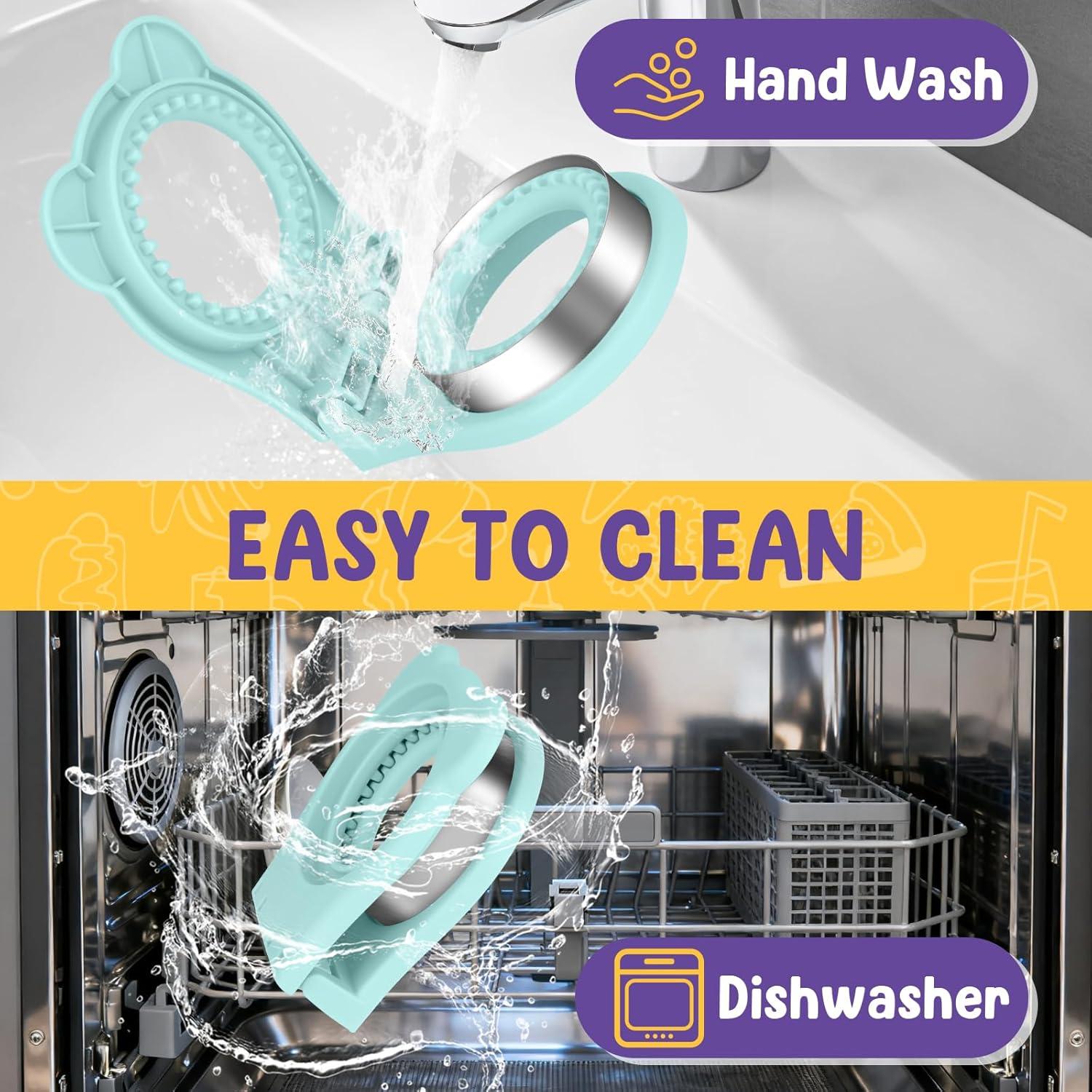 Cortador y Sellador de Sándwiches TACGEA Redondo Azul Claro