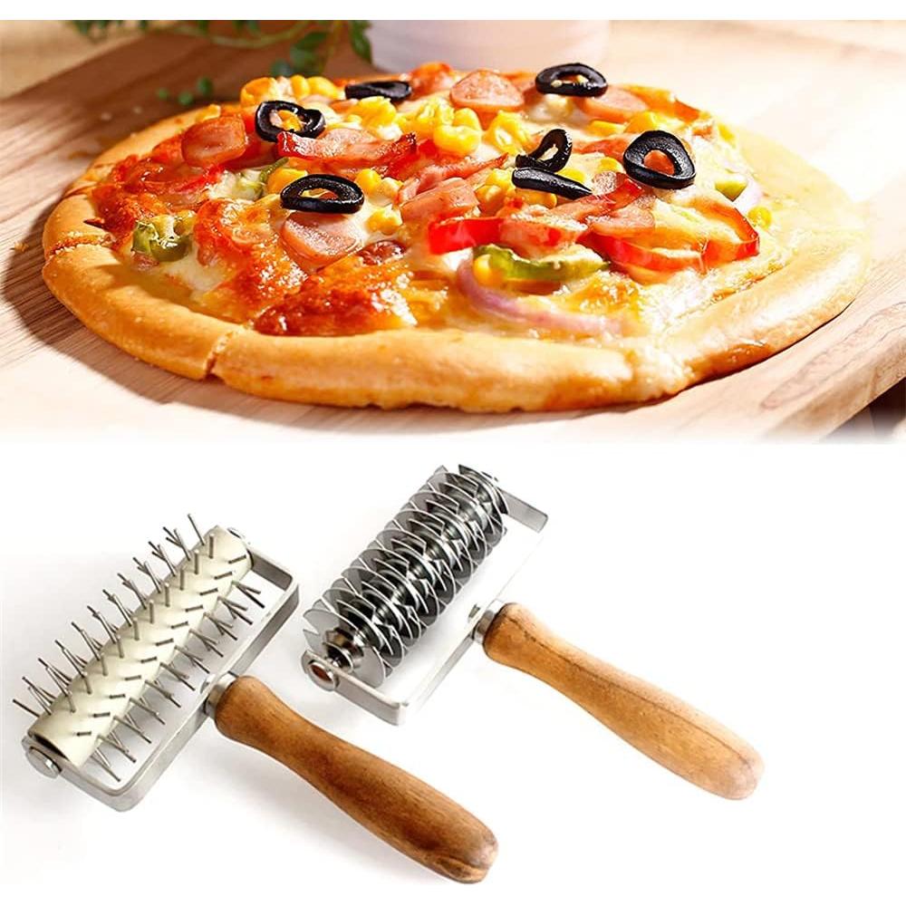 Rodillo y Cortador de Rejilla SagaSave - Acero Inoxidable 19x13cm