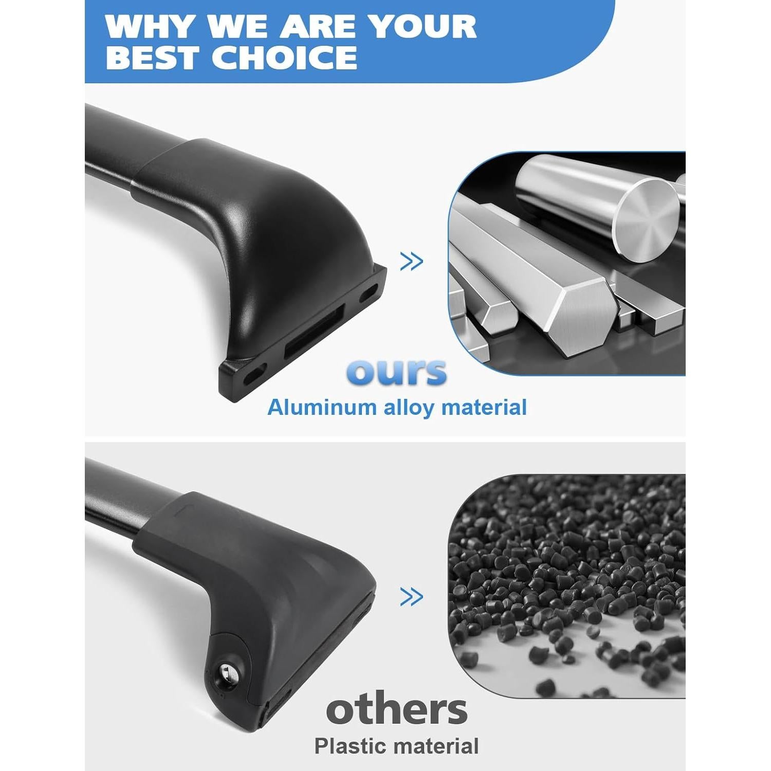 Barras Transversales de Techo FengYu para Chevy Trax 2023-2026