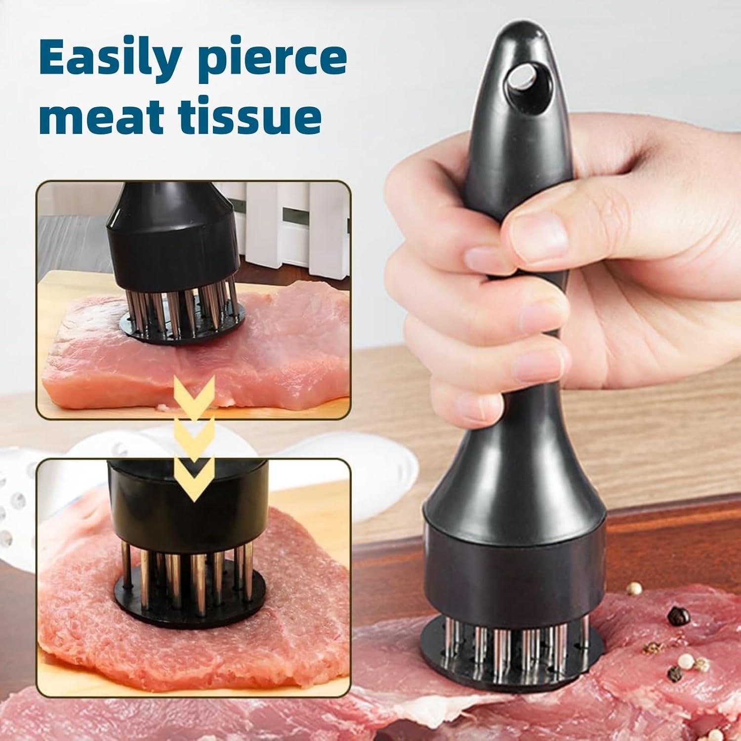 Ablandador de Carne Profesional Anis - Acero Inoxidable 21 Cuchillas