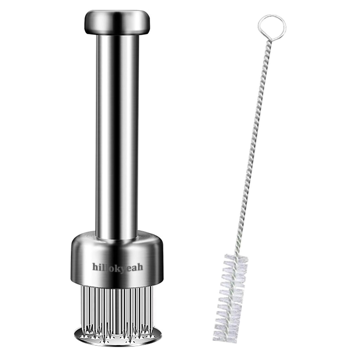 Herramienta Ablandadora de Carne Hillokyeah con 21 Agujas Acero Inoxidable