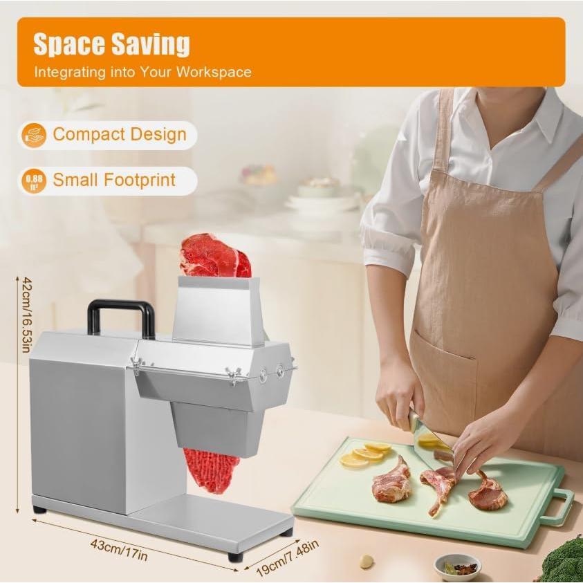 Máquina Ablandadora de Carne Eléctrica JDINAAS 450W 43x19x42cm