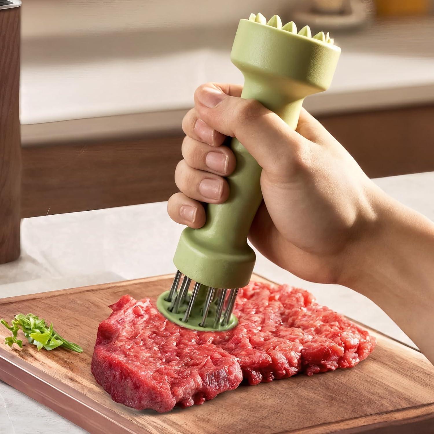 Ablandador de Carne NIXNEHC Doble Extremo 20 Agujas Inoxidable