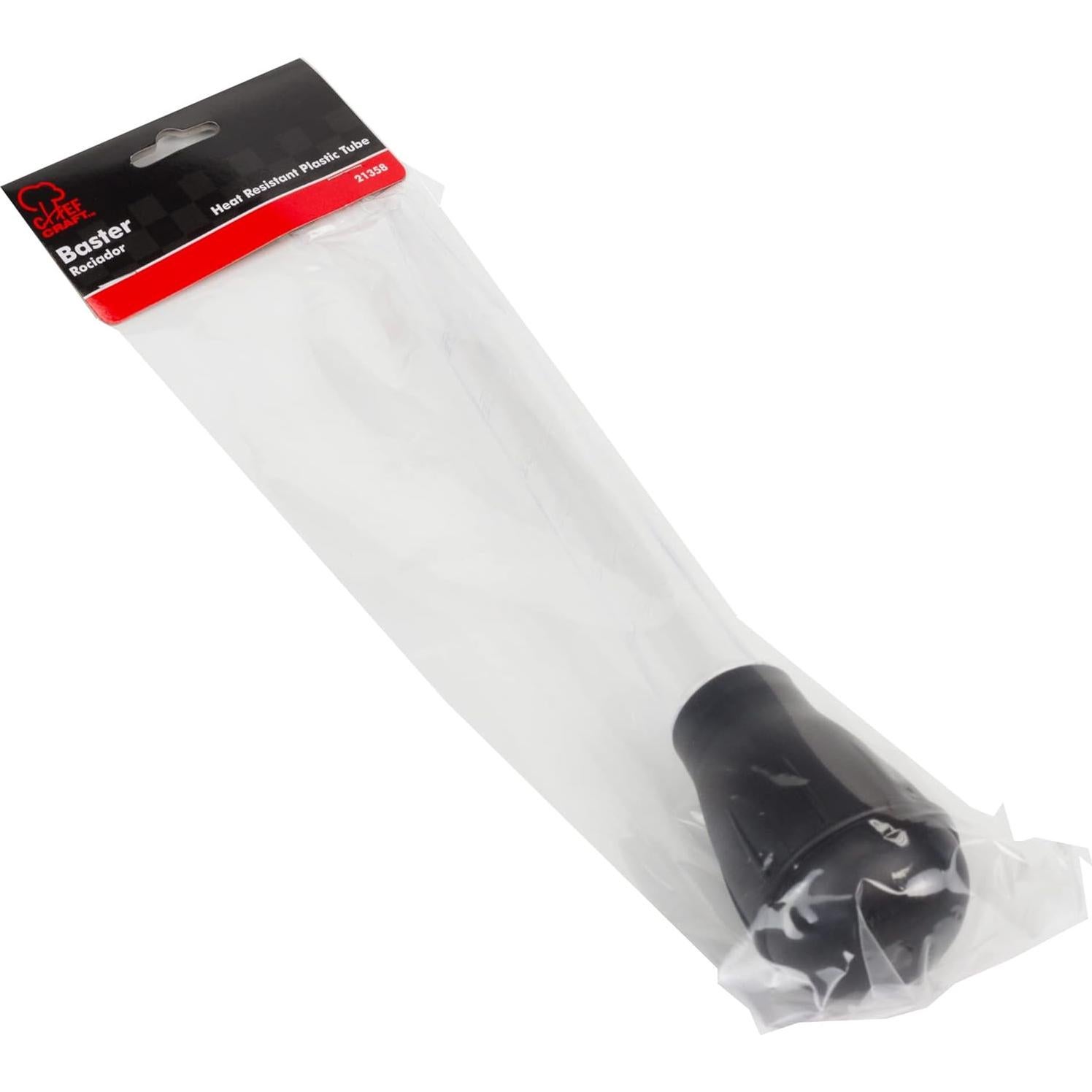 Baster Chef Craft 29.2 cm Tubo Transparente Negro