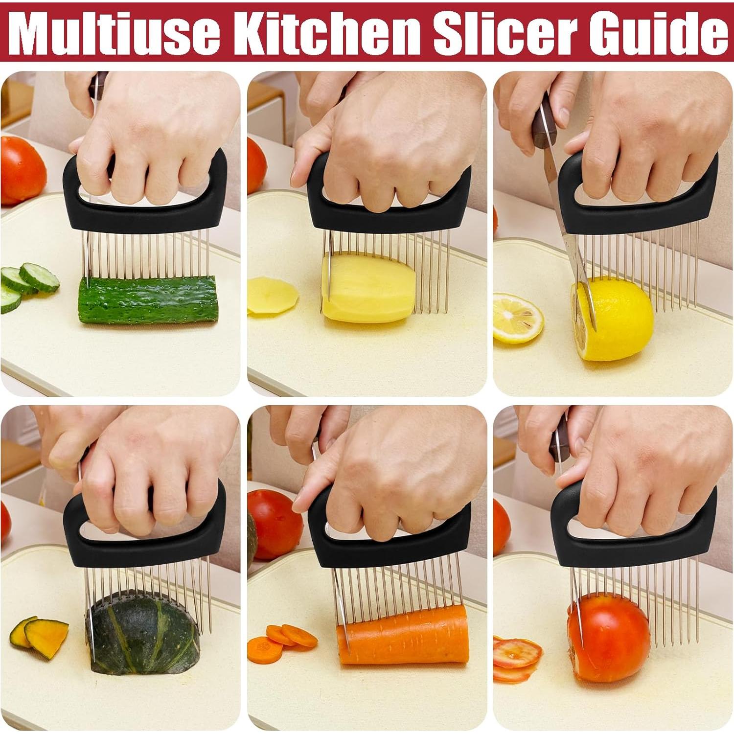 Cortador de Cebolla Multifuncional Furneet - Acero Inoxidable