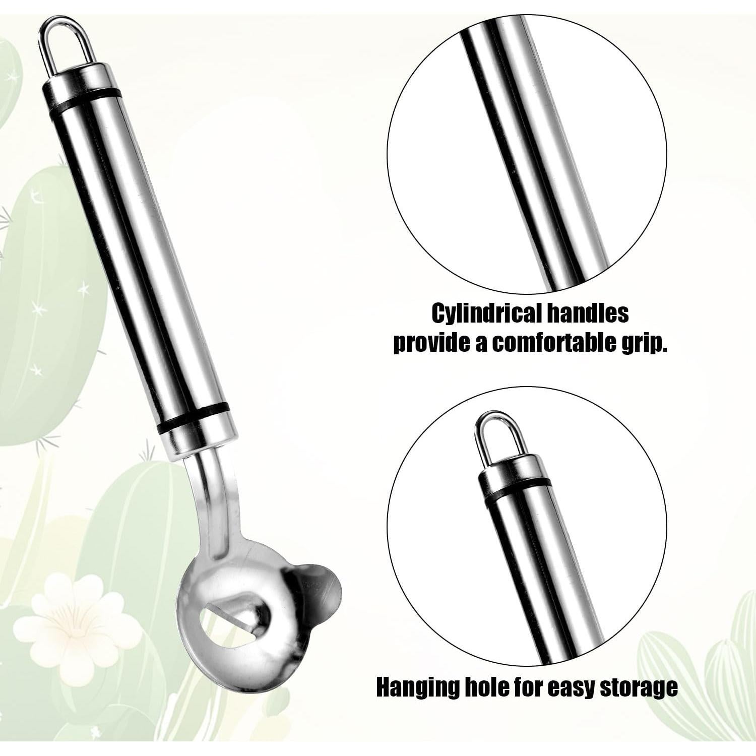 Juego de 3 Peladores de Cactus Lyreh - Acero Inoxidable