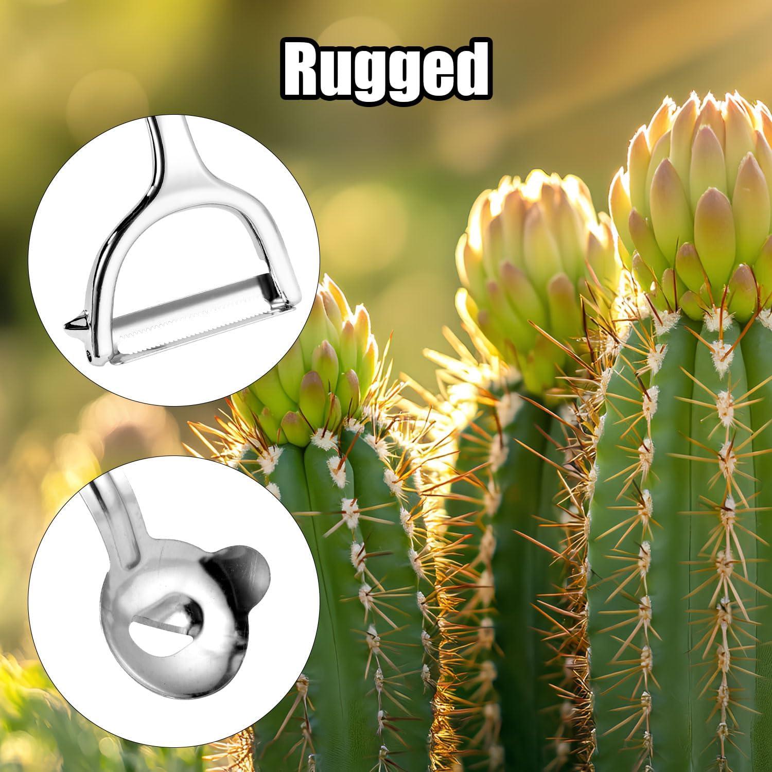 Juego de 3 Peladores de Cactus Lyreh - Acero Inoxidable