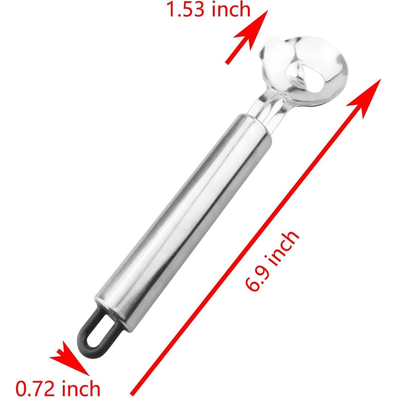 Set de 3 Cucharas Peladoras de Cactus YHXiXi Acero Inoxidable