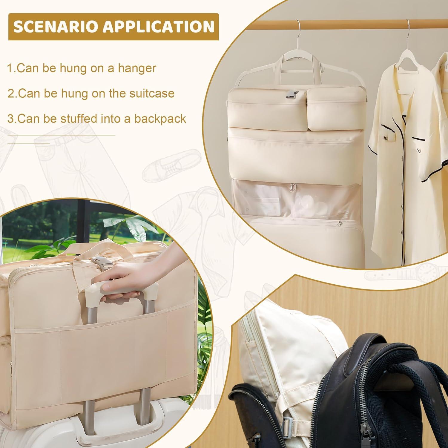 Cubos de Empaque Colgantes 6-en-1 Harborway para Viaje