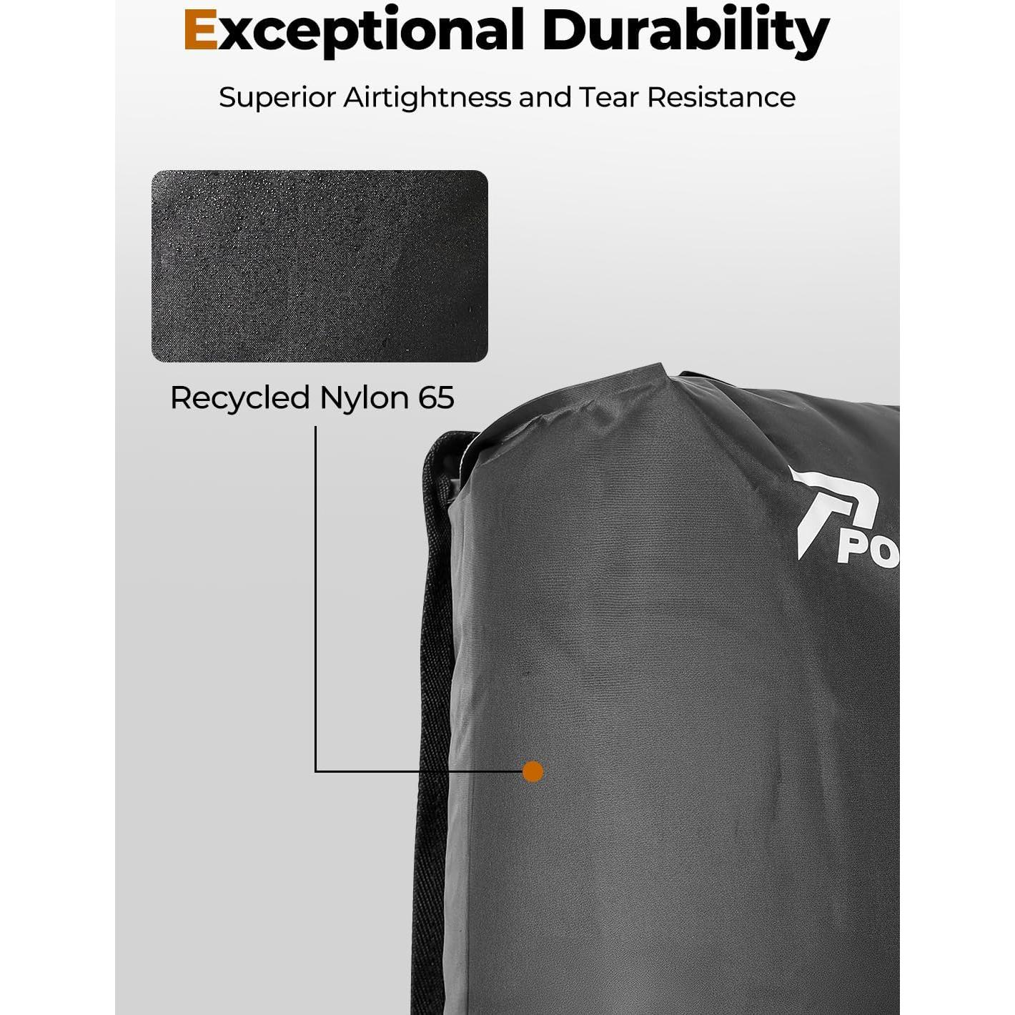 Bolsas de Vacío POIXM 2PC con Bomba, Impermeables 38x28cm