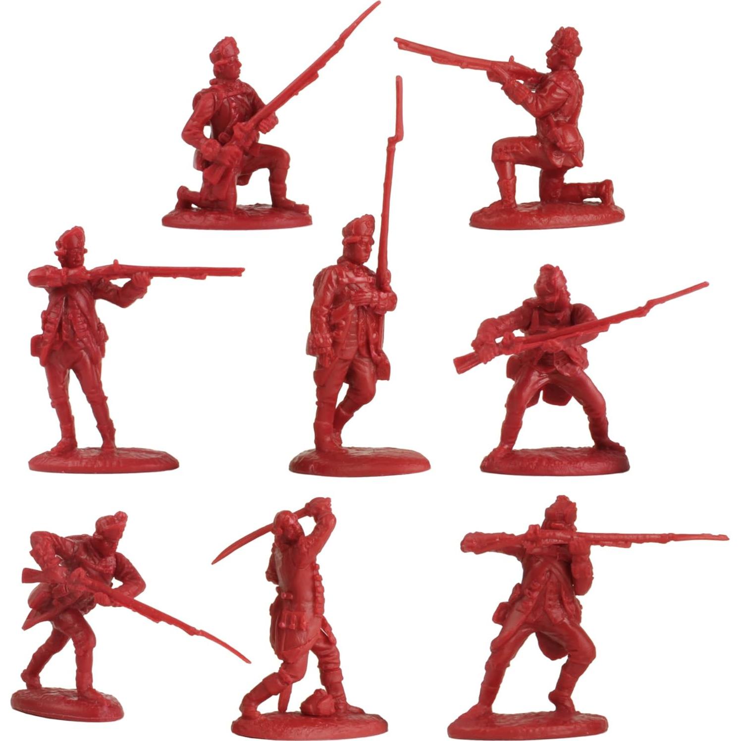 Figuras de Soldados Rojos LOD 1:32 Infantería Británica