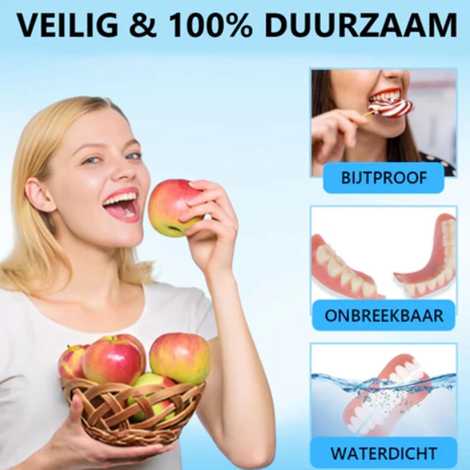 Forros de Dentadura de Silicona Suave Xinshijie - Ajuste Seguro