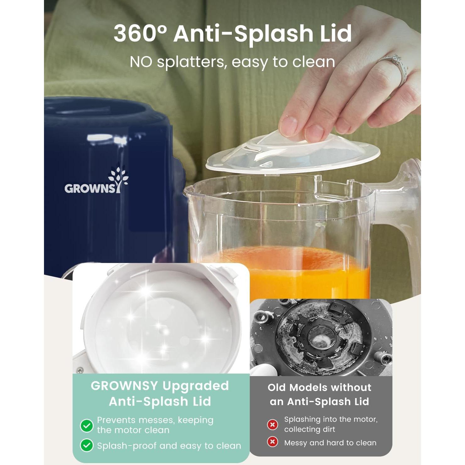 Procesador de Alimentos para Bebés GROWNSY 5800E Azul 1.98kg