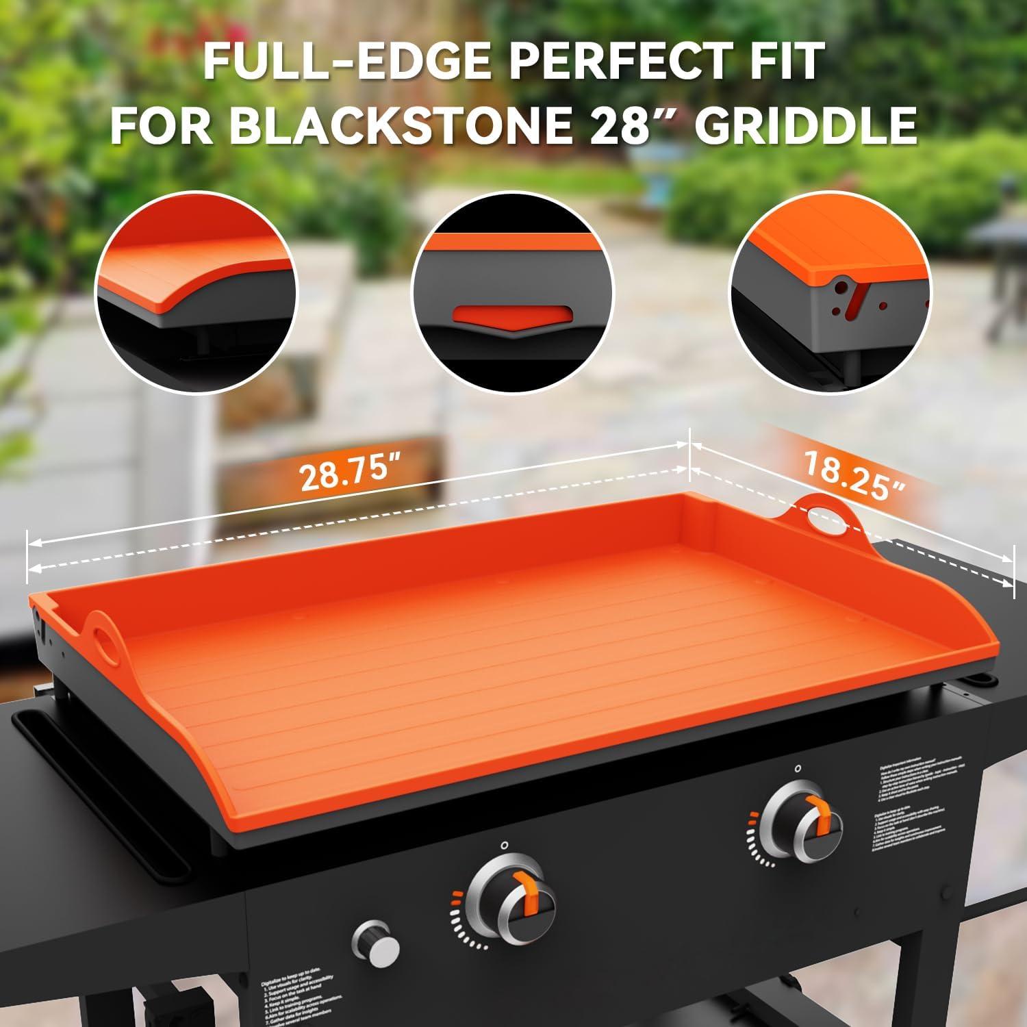 Cubierta de Silicona Magnética Blackstone 28" Naranja