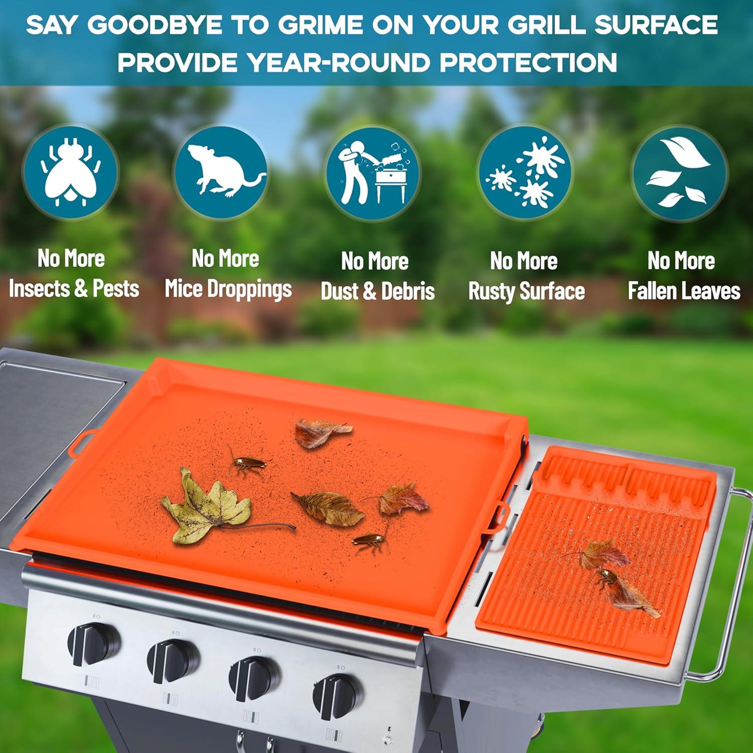 Cubierta de Silicona para Plancha Blackstone 36" + Tapete 16"