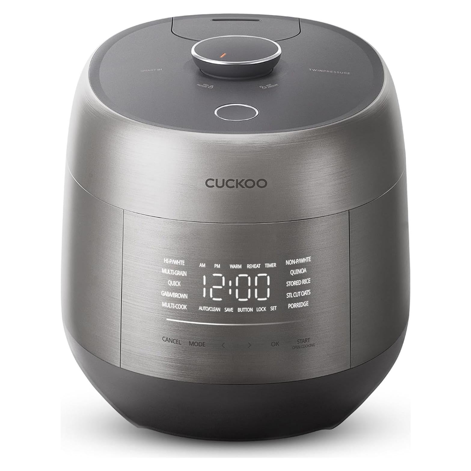 Olla Arrocera CUCKOO CRP-PHTR0609FS 6 Tazas Inducción Gris