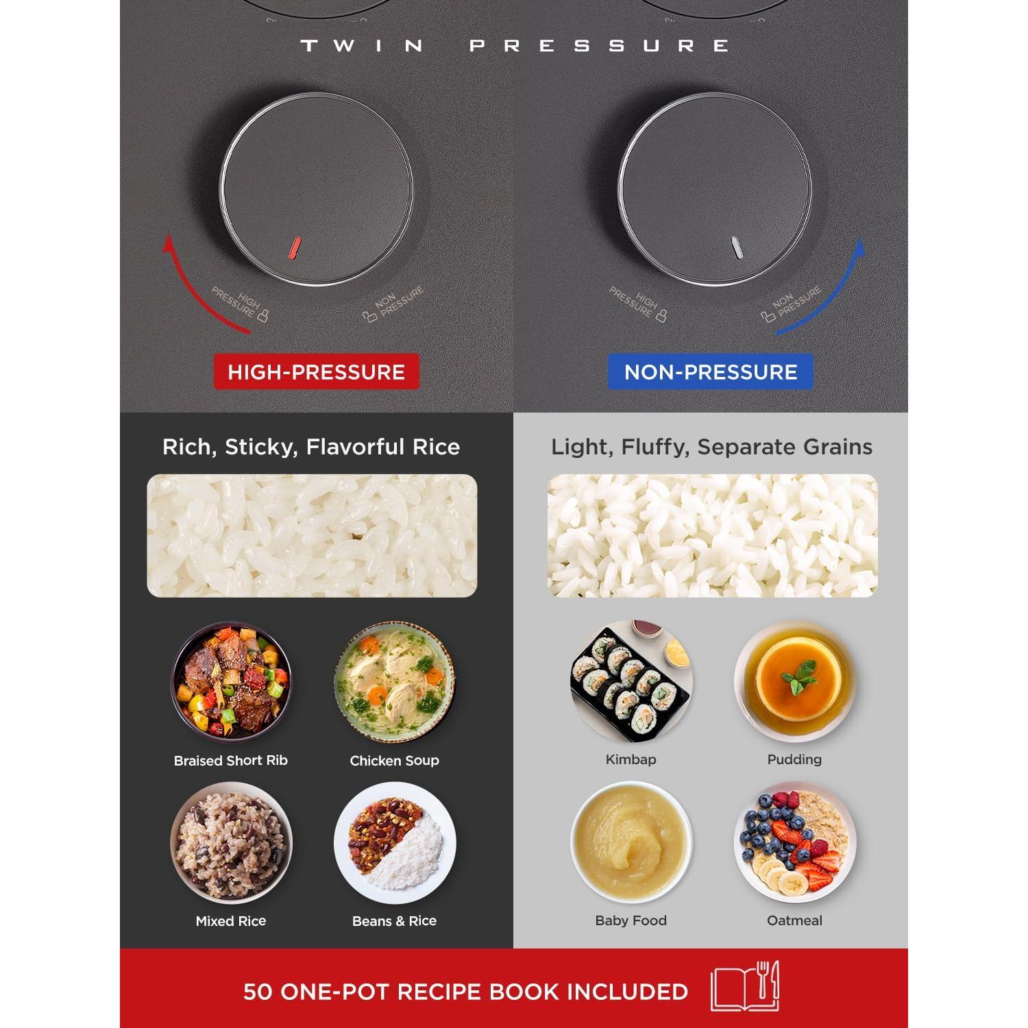 Olla Arrocera CUCKOO CRP-PHTR0609FS 6 Tazas Inducción Gris