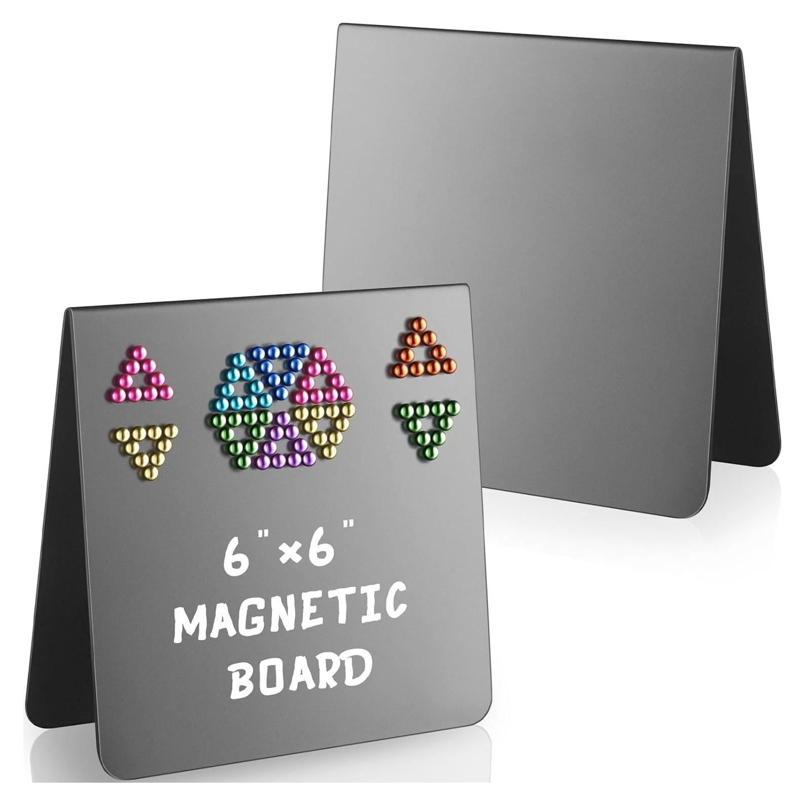 Soporte de Exhibición Magnético Gersoniel 15 cm Negro 2 Paquete