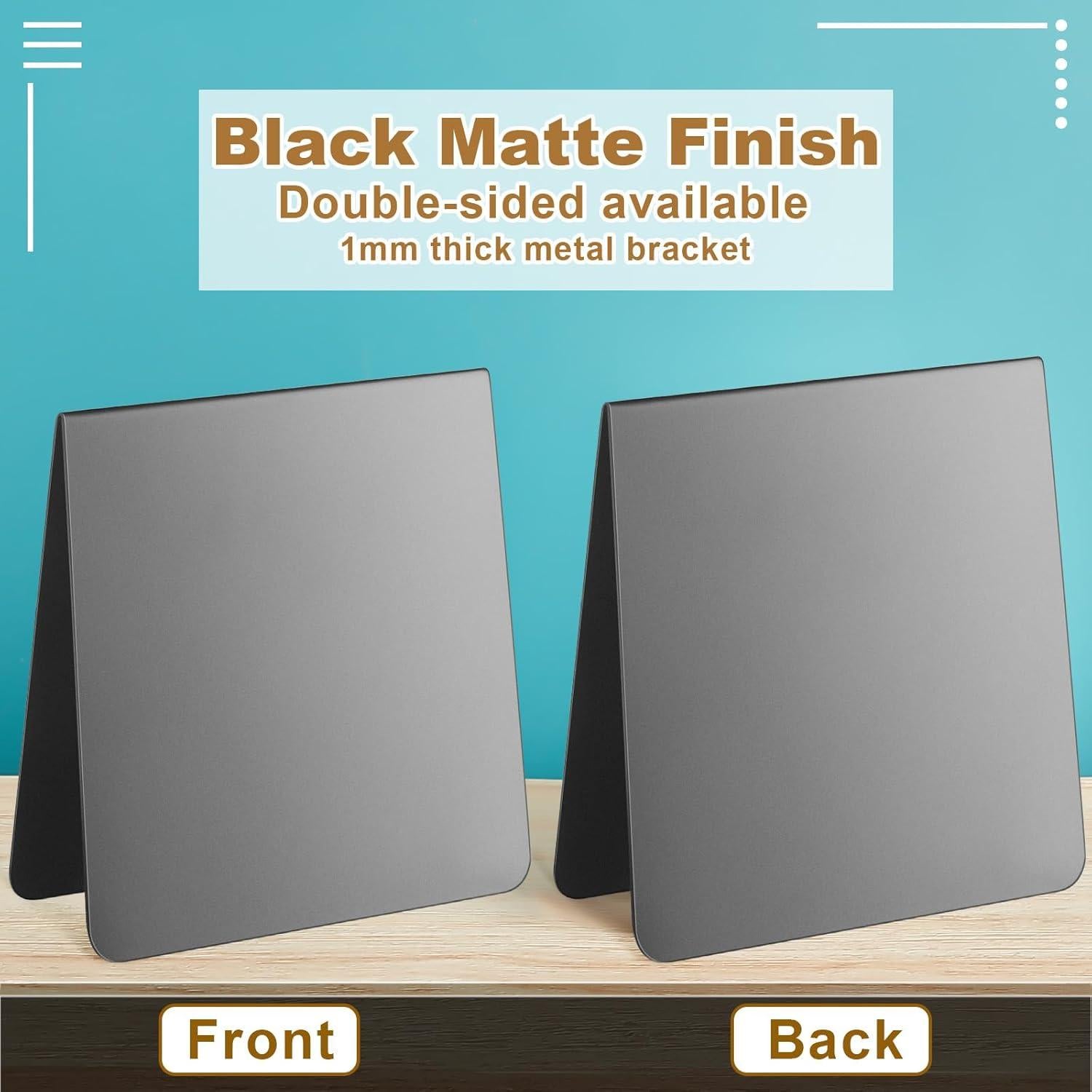 Soporte de Exhibición Magnético Gersoniel 15 cm Negro 2 Paquete