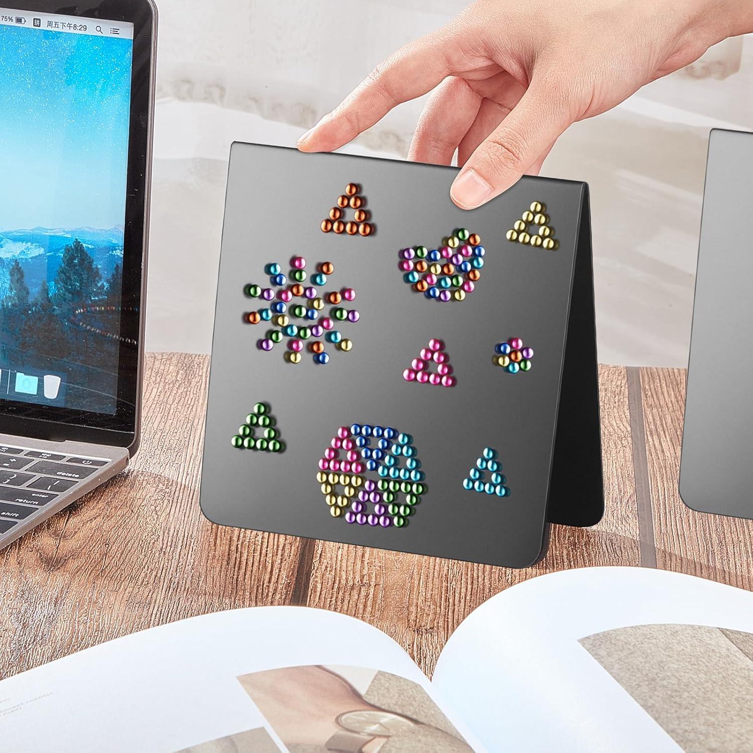 Soporte de Exhibición Magnético Gersoniel 15 cm Negro 2 Paquete