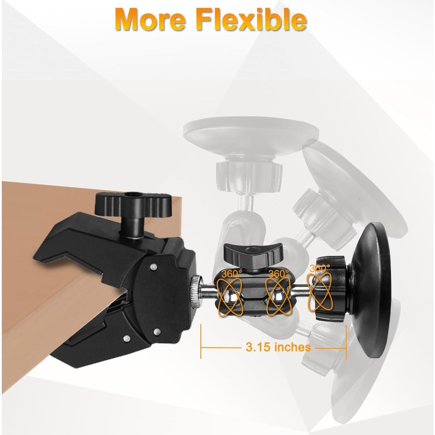 Soporte de Teléfono Magnético Khazylorr para Micrófono 360°