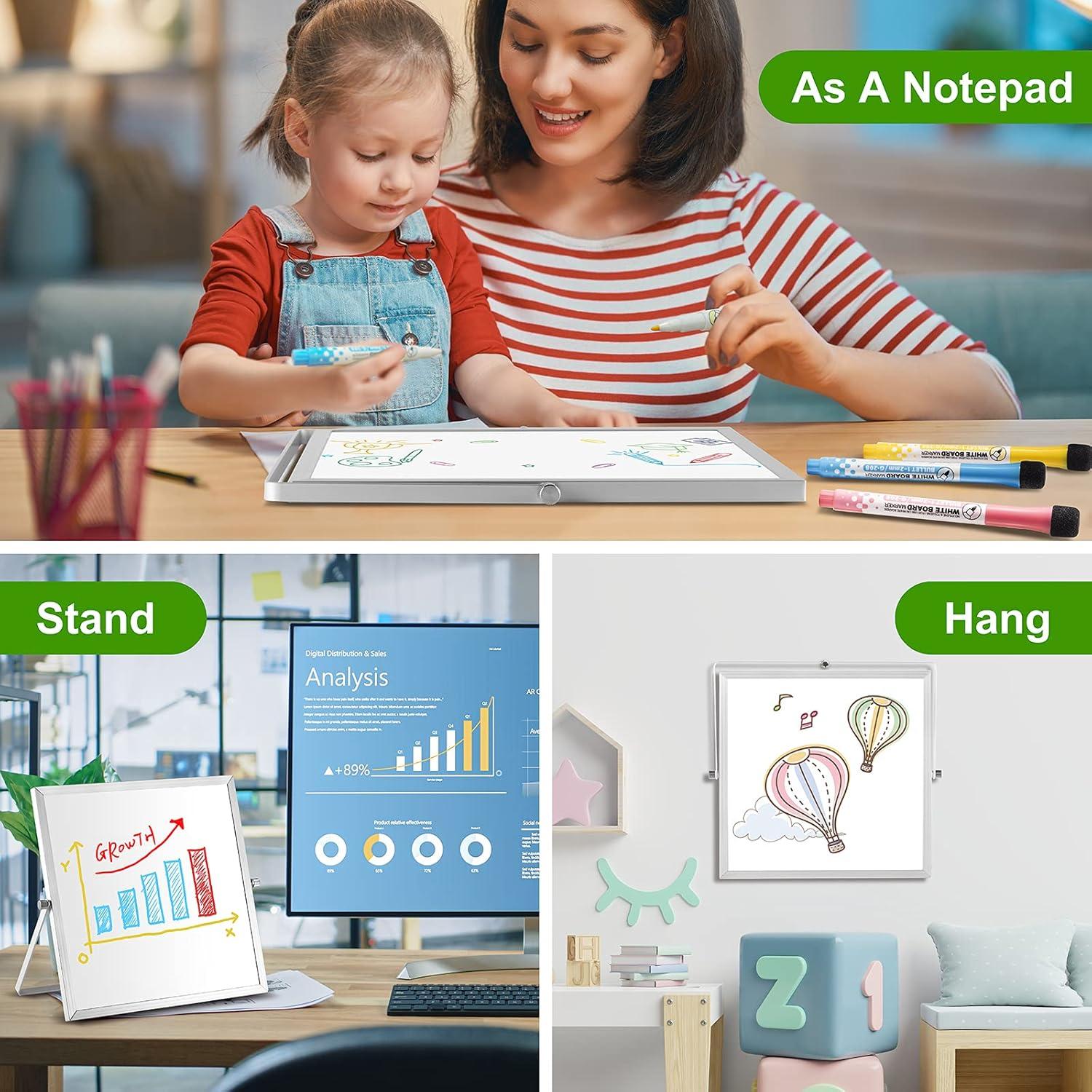 Pizarra Borrable Magnética 25.4 cm x 25.4 cm HongyiTime