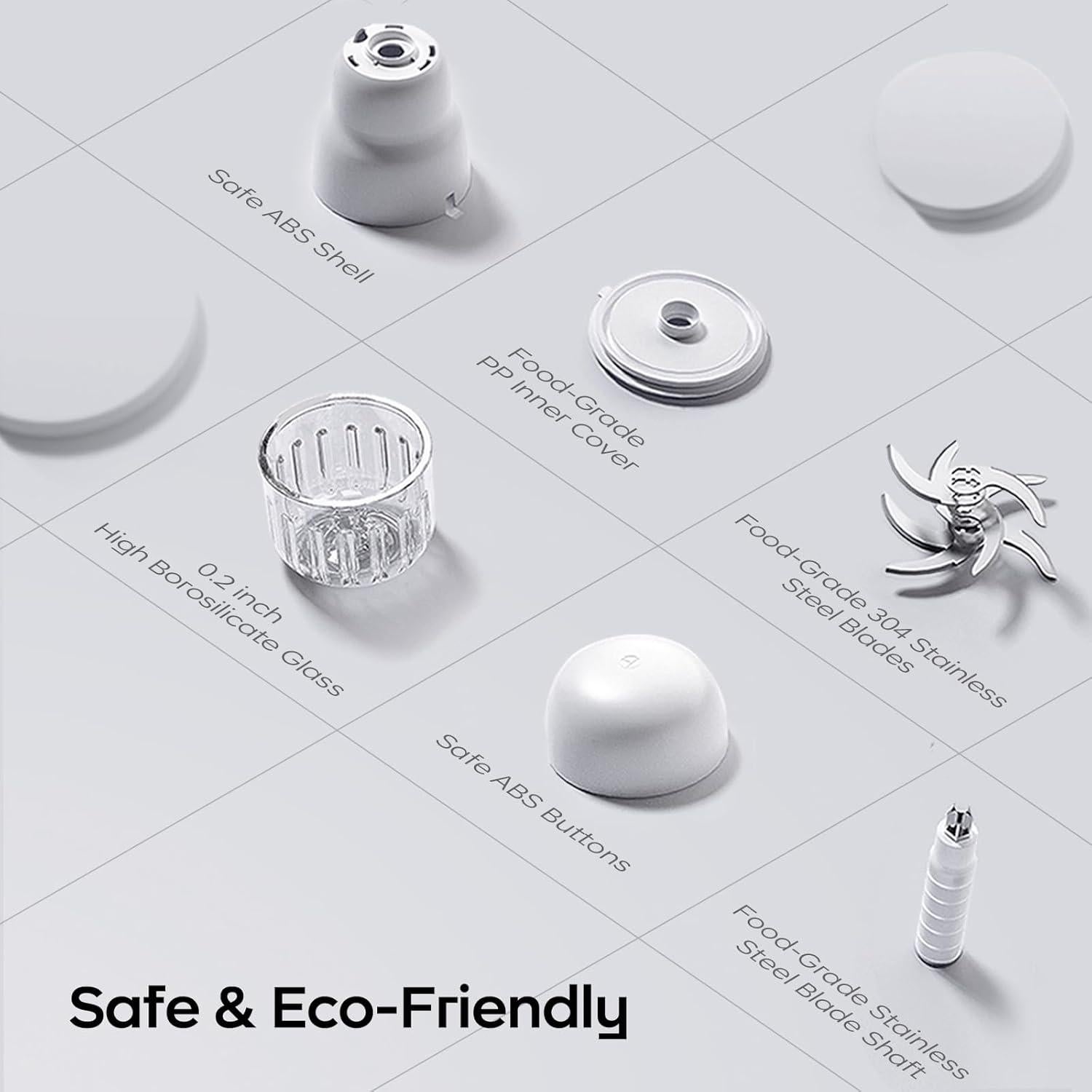 Procesador de Alimentos para Bebés bc babycare 295ml Blanco