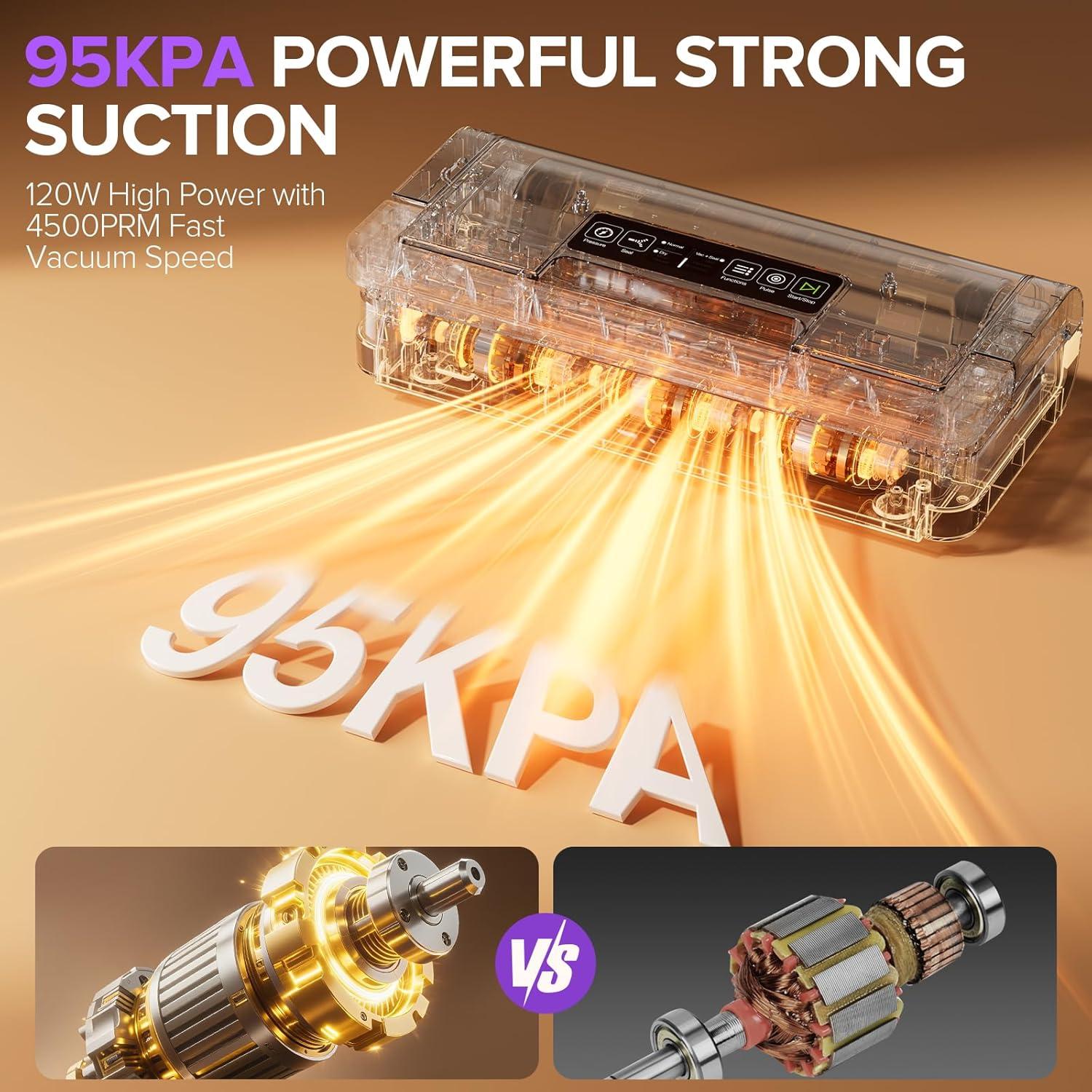 Máquina de Sellado al Vacío Sandifeng VS9312 130W Automática