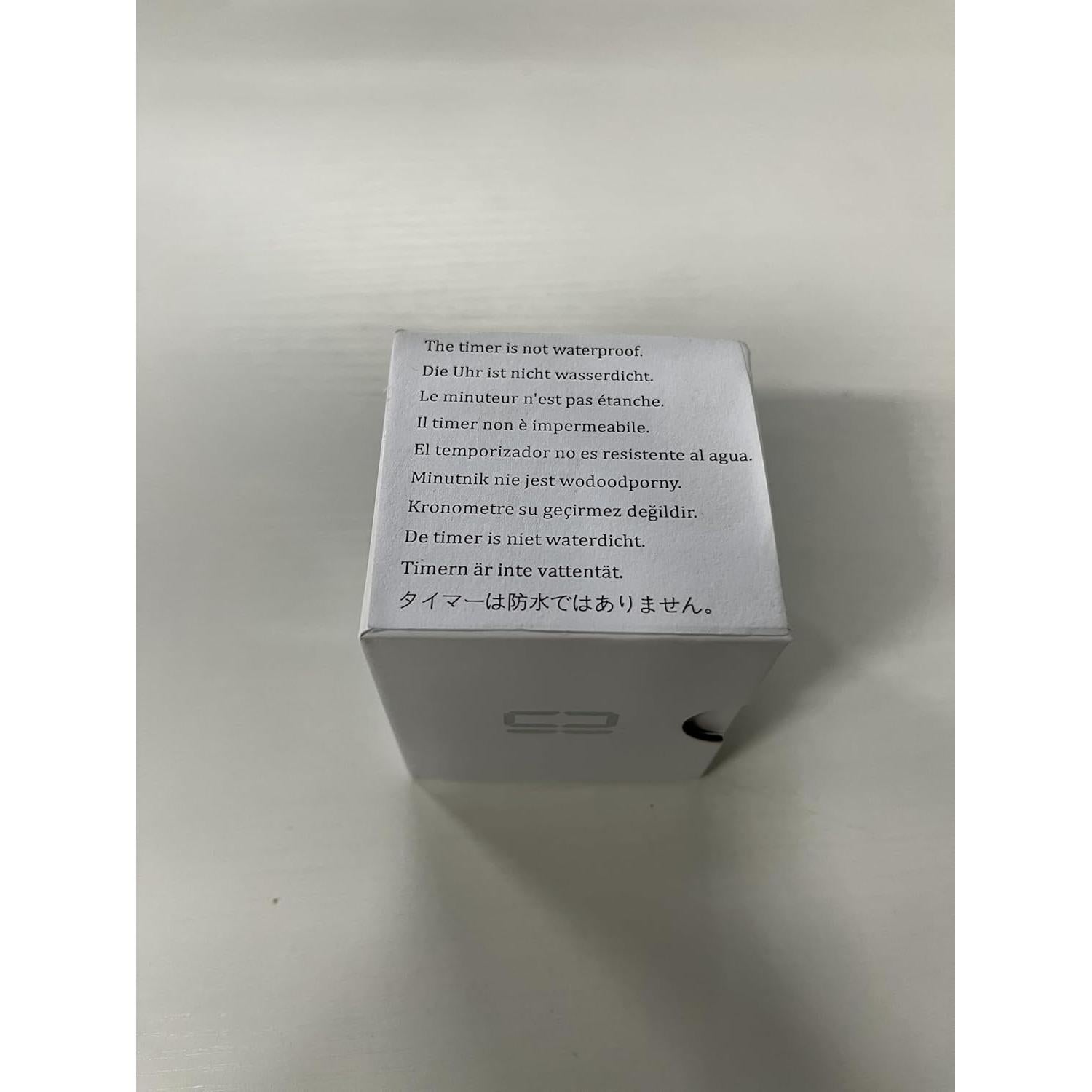 Temporizador Pomodoro Ticktime TK3 Negro, Cronómetro con 3 Alarmas