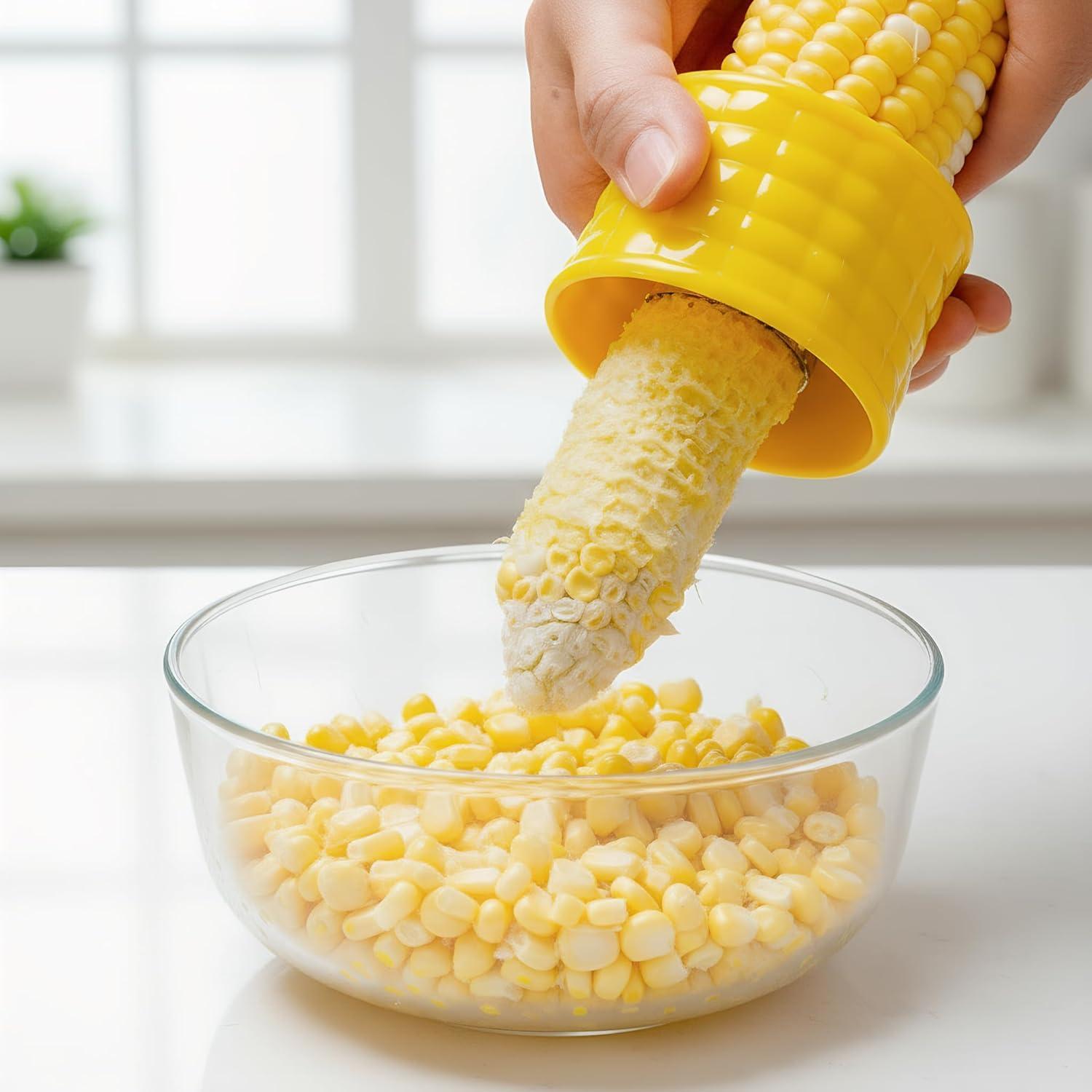 Desgranador de Maíz AORNTAE, Compacto y Eficiente, Acero Inoxidable