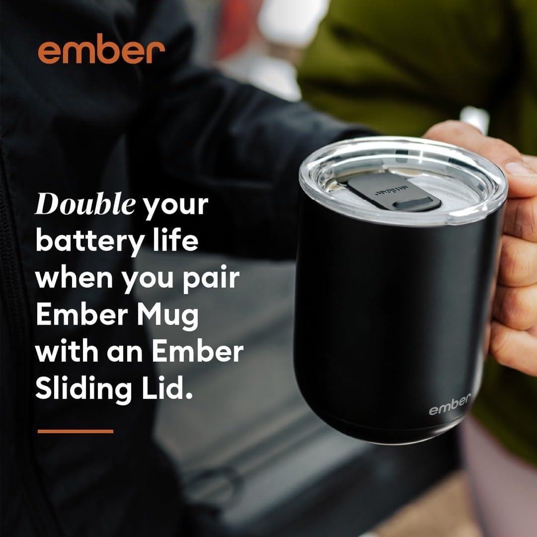 Taza Inteligente Ember 10 oz Negra - Control de Temperatura App