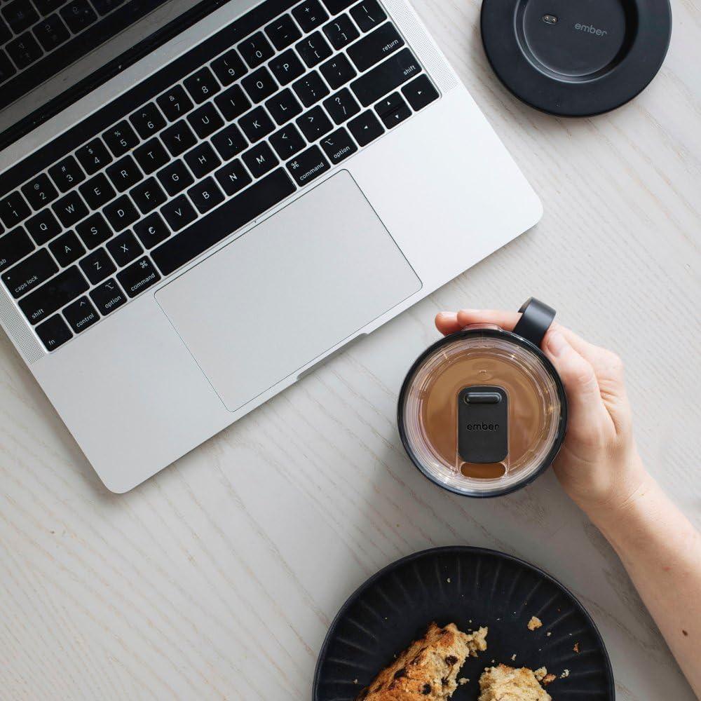 Taza Inteligente Ember 10 oz Negra - Control de Temperatura App