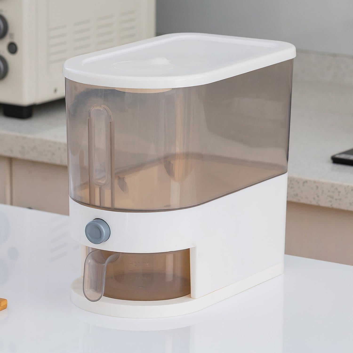 Dispensador de Arroz Gagee 5kg A Prueba de Humedad con Medidor