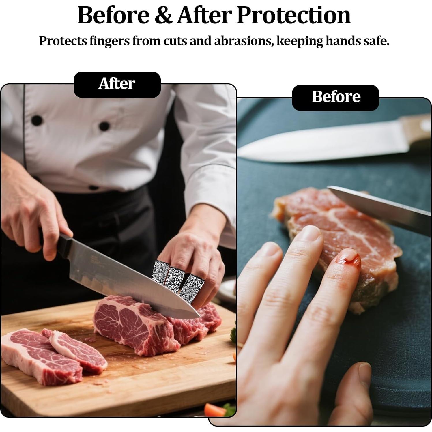 20 Protectores de Dedos Reutilizables HPPE Bolsdoic