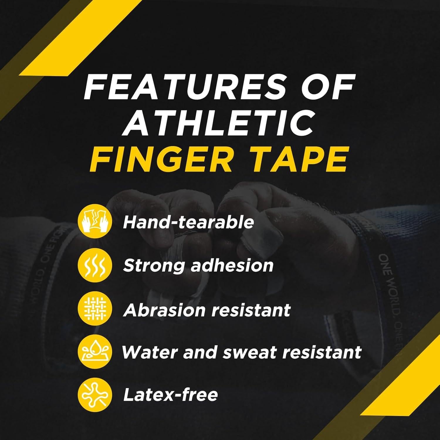 Cinta de Dedo Atlética OK TAPE 1.27 cm x 137.16 m - 10 Rollos