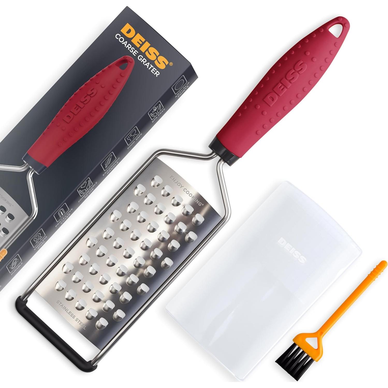 Rallador de Queso y Cítricos Deiss PRO - Acero Inoxidable