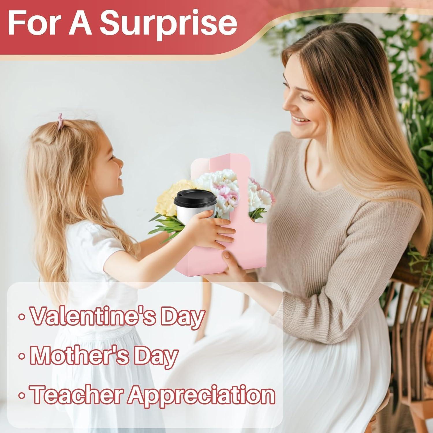 Soporte para Bebidas MAQIHAN de 2 Tazas con Asa - 12 Piezas