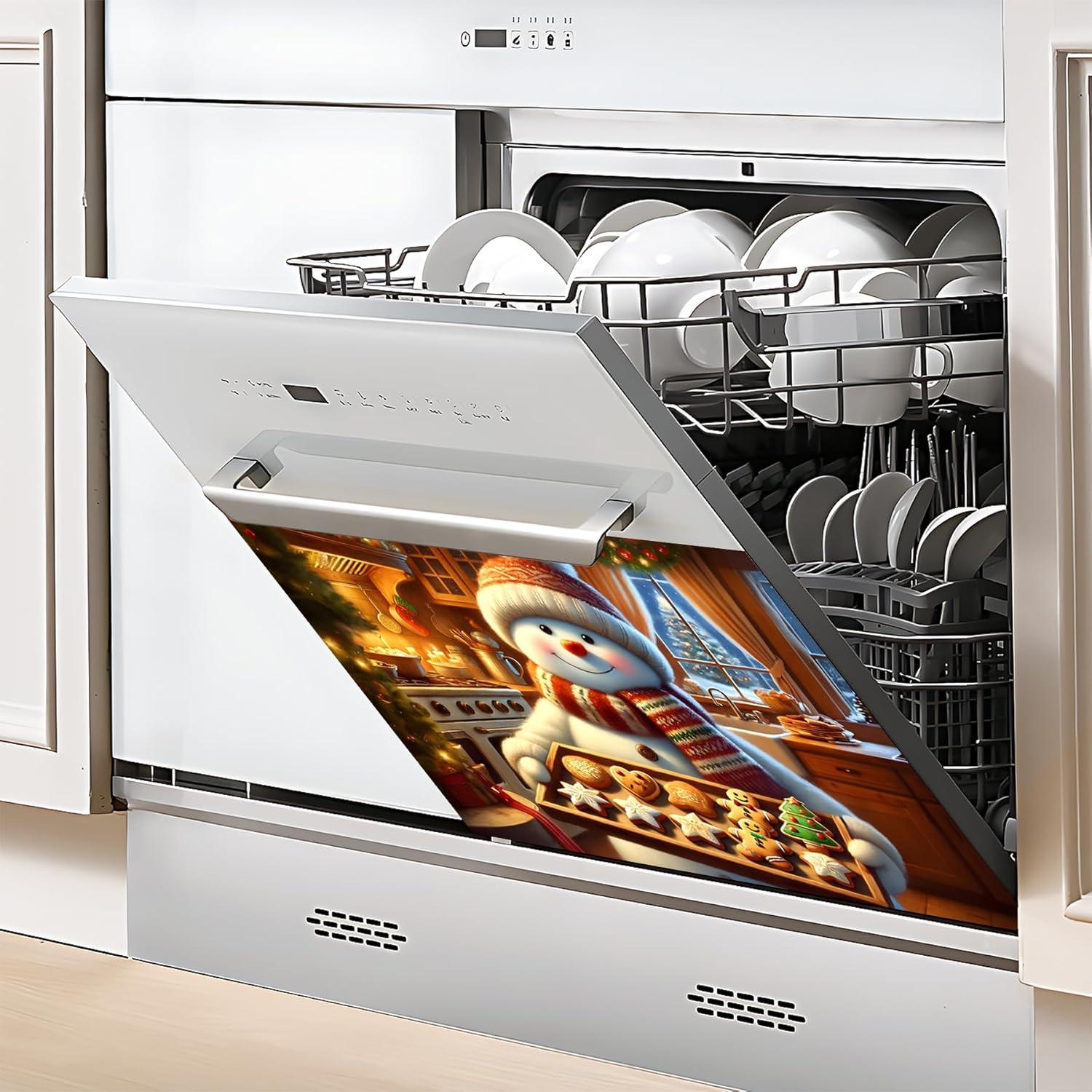 Cubierta Magnética Navidad BVBOX 58.4x43.2cm Muñeco de Nieve