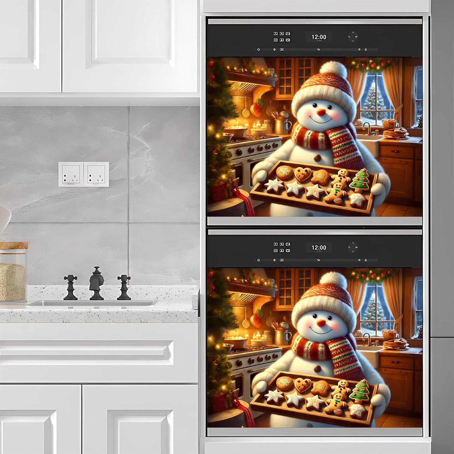 Cubierta Magnética Navidad BVBOX 58.4x43.2cm Muñeco de Nieve